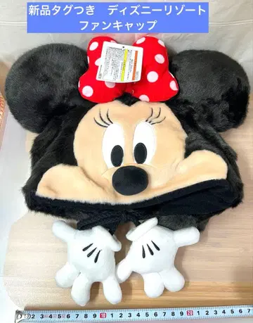 미니 마우스 팬캡 디즈니 리조트 미니 모자