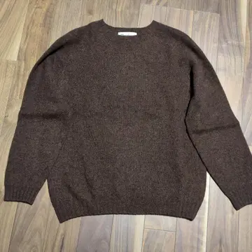 할리 오브 스코틀랜드 셰틀랜드 크루넥 니트 사이즈 44