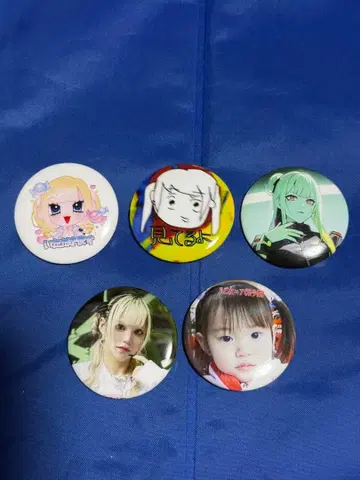 지메이 야오토메 니아 캔뱃지 전 5종 (시크릿 포함)