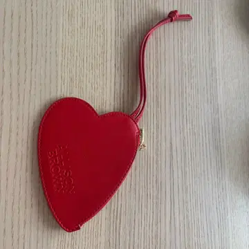 앨리슨 브라운 Lovely Mini Heart 파우치 레드