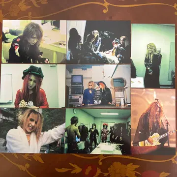 X JAPAN 엽서 8장 세트 미사용