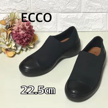 미사용급 ecco 에코 방수 슬립온 신발 고어텍스 블랙