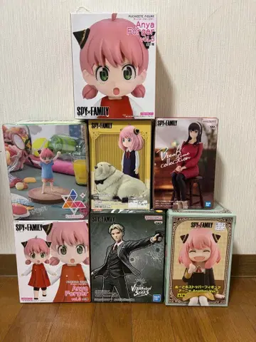 SPY x FAMILY 피규어 묶음 판매 7개 세트