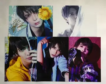 나카타 히로키 솔로 이벤트 2L 브로마이드 5장 세트 사인 포함