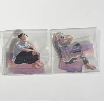 주술회전 세가 럭키 쿠지 고죠 사토루 게토 스구루 아크릴 스탠드