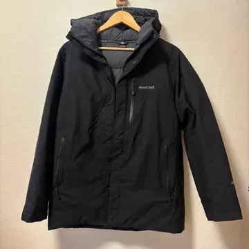 몽벨 다운 하프 코트 남성용 S 사이즈