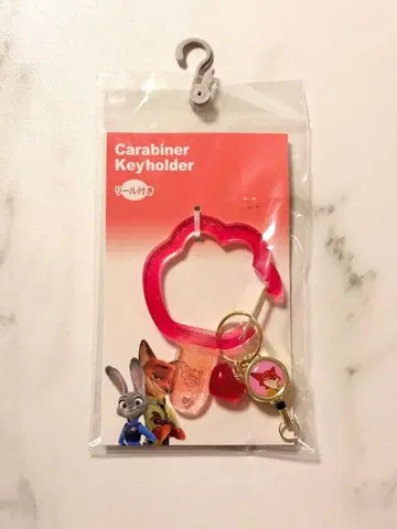 주토피아 닉 와일드 카라비너 미개봉 새상품