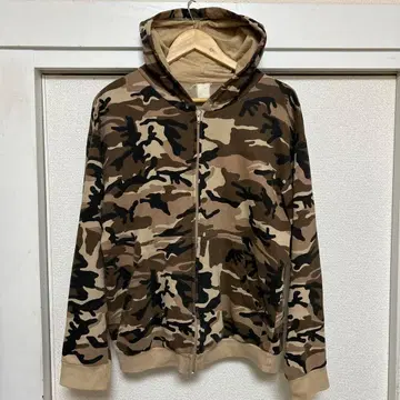 카모 패턴 풀 지퍼 후디 y2k archive others 카모플라주