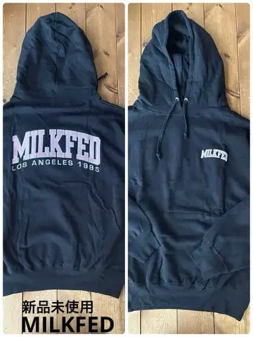 MILKFED 후드 부착 후드티