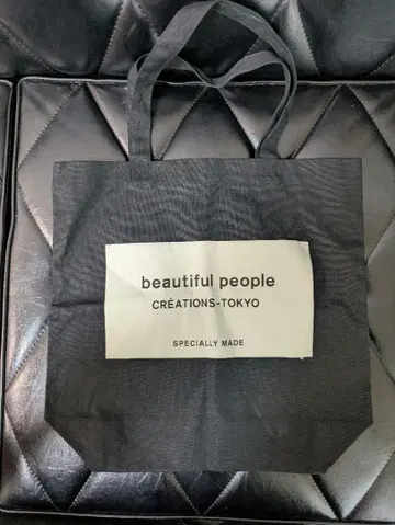 뷰티풀피플 토트백 블랙