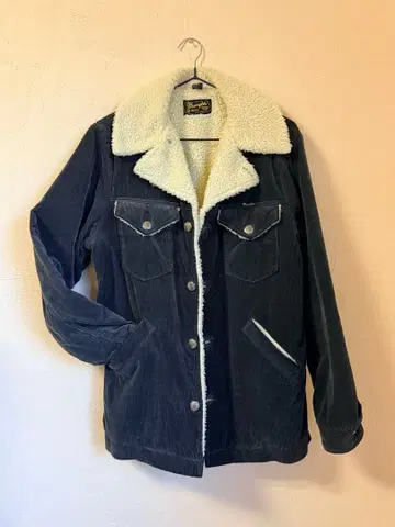 Wrangler 나노 유니버스 보아 코듀로이 자켓