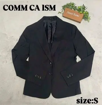 [ COMM CA ISM ] 코무사이무즈 ( S ) 심플 테일러드 자켓