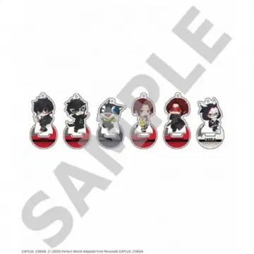 페르소나 5 R 페르소나 X 트레이딩 아크릴 스탠드 키링