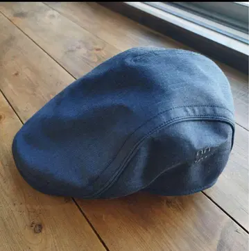 DAKS / 헌팅 / 린넨 / 블루 그레이 58cm