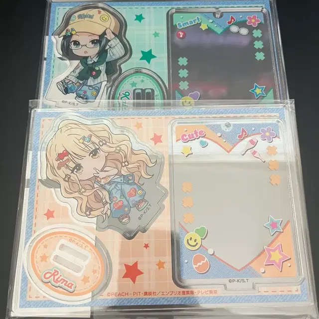 캐릭캐릭체인지 캐캐체 마루쿠지 아크릴 스탠드 카이리 케이 리마