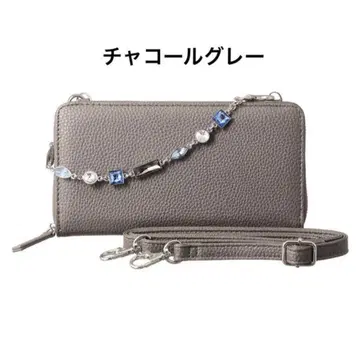 메이드 바이 스타즈 다기능 수납 스마트 지갑 스트랩 포함 그레이