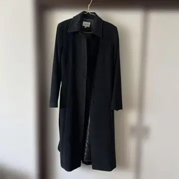 SEIZE 블랙 롱 코트 사이즈 2