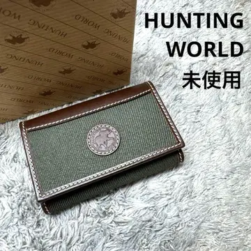 [ 미사용 ] HUNTING WORLD 헌팅월드 키케이스 가죽