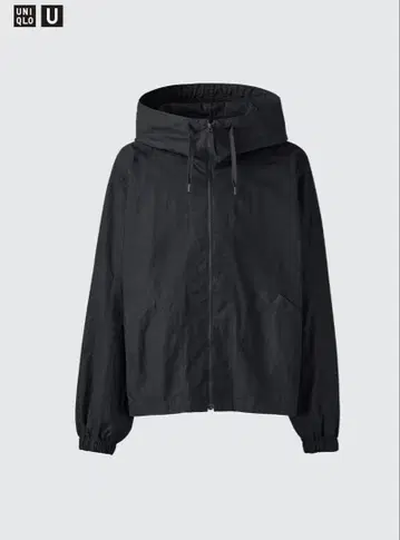 UNIQLO U 후데트 블루종 XXL 후드 부착 집업 자켓