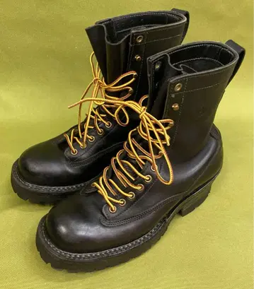 WHITE'S 부츠 스모크 점퍼 8E 블랙 Vibram 밑창 USED