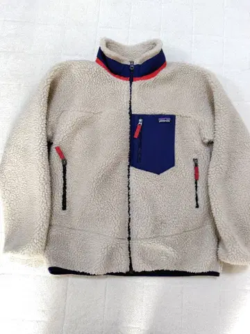 Patagonia 레트로X 여성용 XL 베이지/네이비