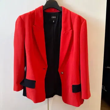 C'N'C 테일러드 자켓 빨간색 42