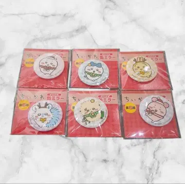 세븐일레븐 치이카와 오리지널 캔 거울 전 6종 세트