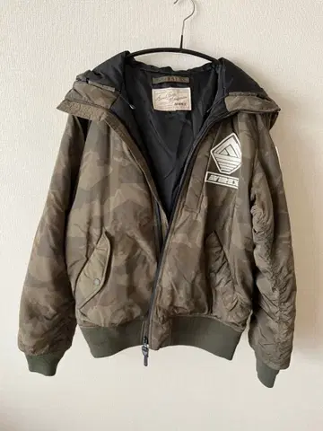 AVIREX MA-1 WARM LINED HOODIE