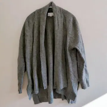 새상품급 pure jill [ S ] 그레이 가디건 가을/겨울 심플 니트