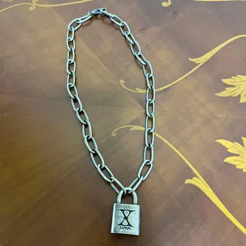 레어 X JAPAN 자물쇠 목걸이