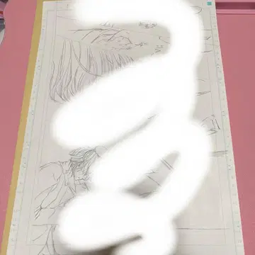 뱀파이어 기사 친필 원고 하채 히노 마츠리