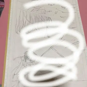 뱀파이어 기사 친필 원고 밑그림 히노 마츠리 쿠란 카나메