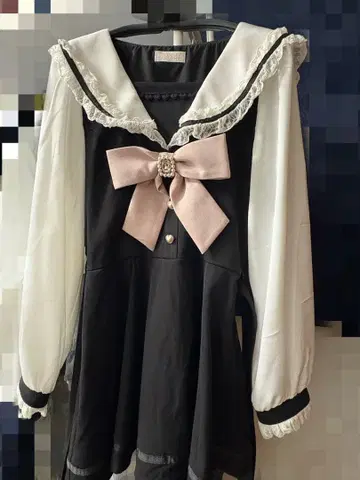 LIZLISA 리즈리사 세일러 카라 셋업 긴팔