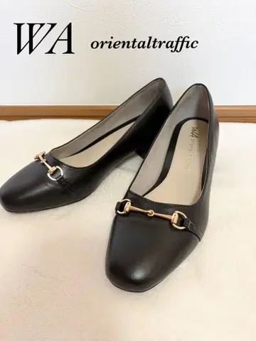 orientaltraffic 블랙 펌프스 40size