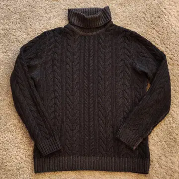 BAFY 바피 네이비 터틀넥 니트