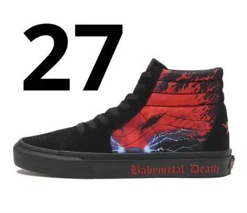 BABYMETAL x Vans Sk8-Hi 27cm