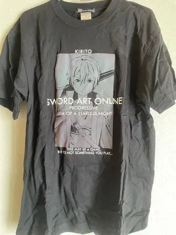 sao 오로라 플래시 T셔츠 키리토