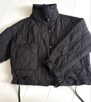 ZARA 블루종 얇은 소재 다운 M