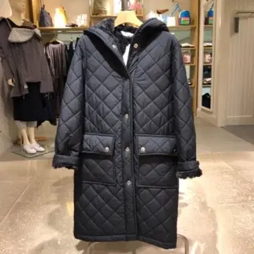 Macintosh GRANGE 퀼팅 보아 코트