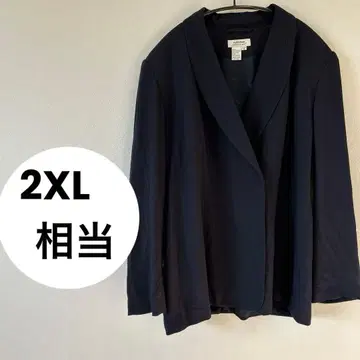 테일러드 자켓 [ 사이즈 16 ] 오버 사이즈 남성용 네이비