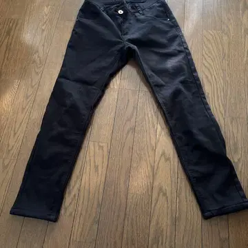 edc 블랙 스키니 데님