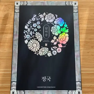 BTS 달마준 정국 플립 사진 나이트 ver 미사용품