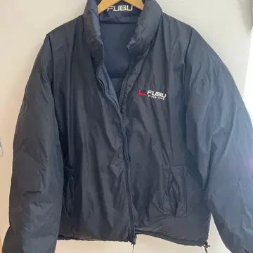 FUBU 블랙 다운 자켓