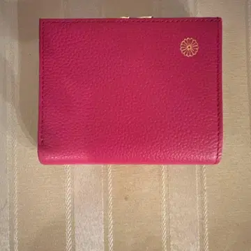 미사용 새상품 황궁 지갑 이단 로즈 핑크