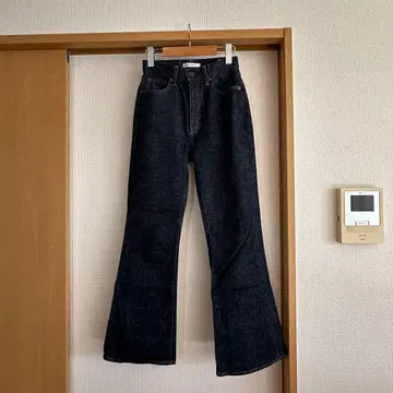 MOUSSY 다크 블루 부츠컷 데님