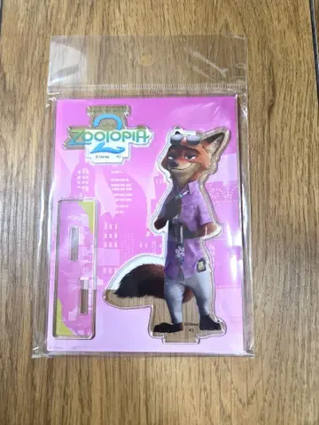 주토피아2 극장 굿즈 닉 아크릴 스탠드