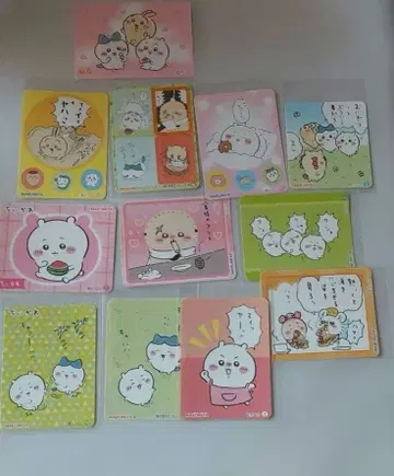 치이카와 (먼작귀) 씰 모몽가 헌책방 랏코 토끼 하치와레