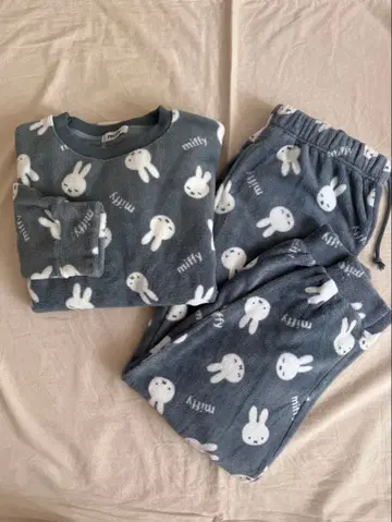 새상품 miffy 플리스 룸웨어 세트