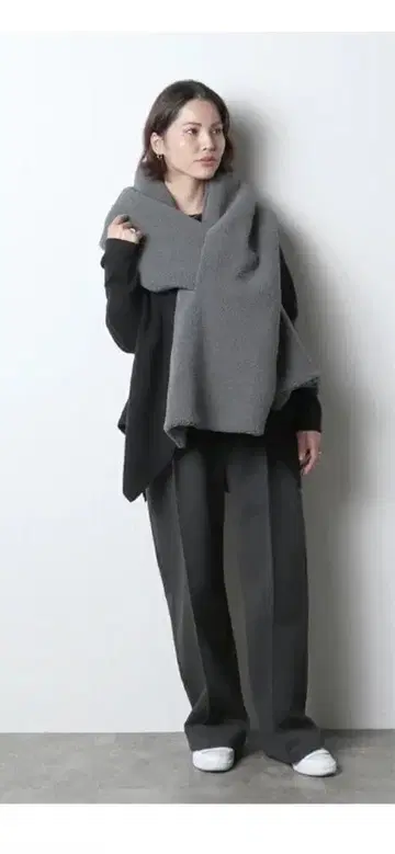 meri 보아 스톨 그레이