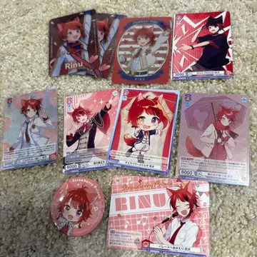 스토푸리 리이누 군 프로마이드 9장 + 캔뱃지 세트